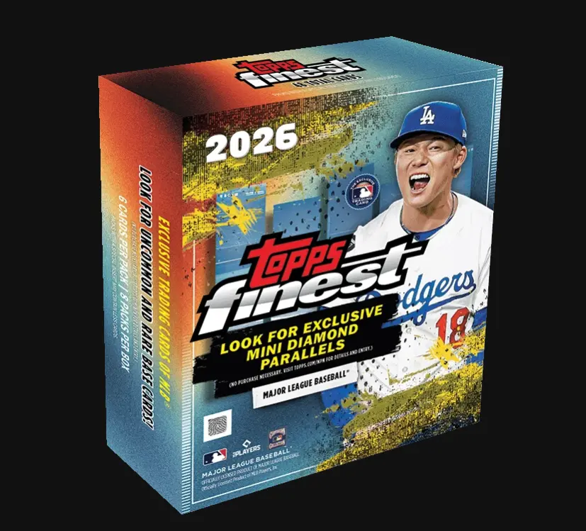 2026 Topps Finest Baseball Mega Box