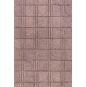 Mallory Plaid Wool Area Rug