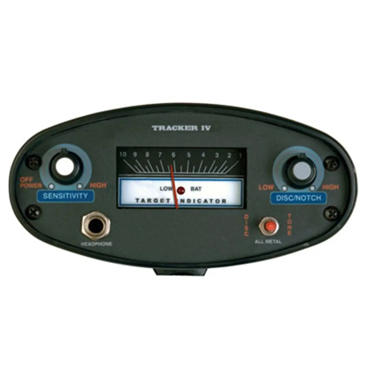 212 MAIN TK4 Tracker IV Metal Detector - Headphone Jack, 2-Tone Audio, Coin Hunting Tool for Hobbyists, Two-Tone Audio