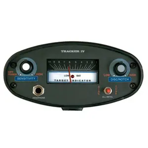 212 MAIN TK4 Tracker IV Metal Detector - Headphone Jack, 2-Tone Audio, Coin Hunting Tool for Hobbyists, Two-Tone Audio