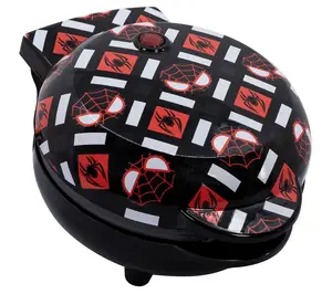 Uncanny Brands Marvel Mini Waffle Maker- Miles Morales
