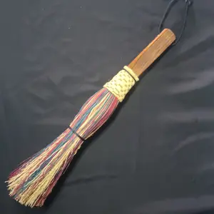 Primiitive Tobacco Stick Hearth Broom