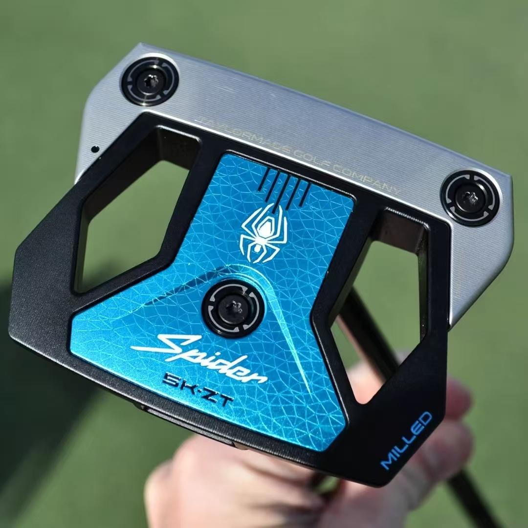 2025 Spider ZT Blade Putter - 0-Torque Design, 303 Steel Face, 6061 Aluminum Back, Triangulated TSS Weights for Unmatched Stability