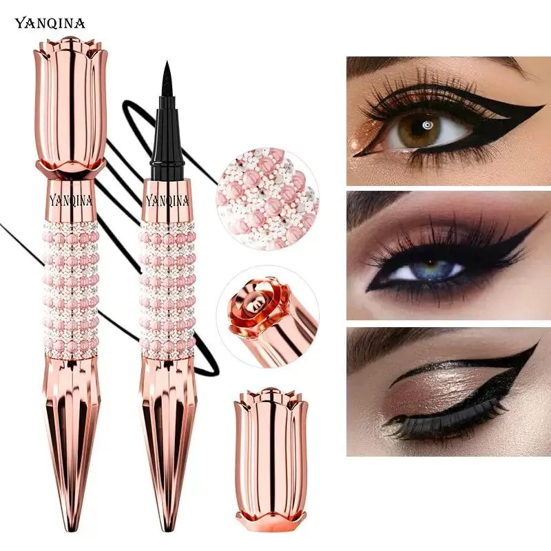 Long-lasting eyeliner -lightweight, waterproof.vegan.cruelty-free,24-hour smooth application,ultra- creamy and silkysmooth texture.