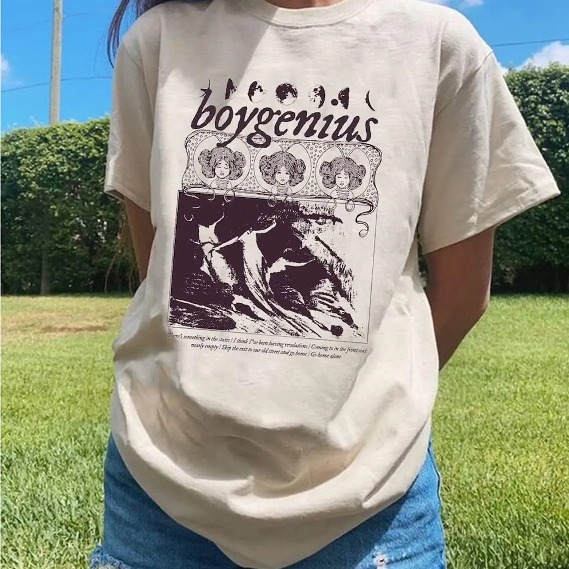 Boygenius Tour T Shirt Full Size S-5XL Sweatshirt Hoodie Comfort Colors for Women's Tops - Womenswear