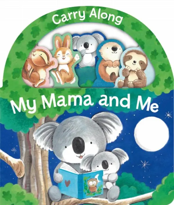 Carry Along: My Mama and Me Kids Book - Interactive Early Learning & Soft Board Book for Infants, Kids Books, Interactive Board Book Early Learning & Soft Books