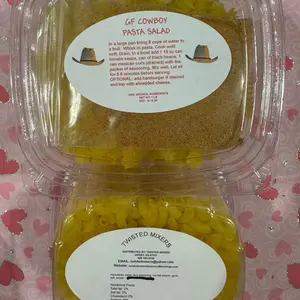 Twisted Mixers Gluten Free Cowboy Taco Pasta Kit with Seasoning & Optional Hamburger Topping