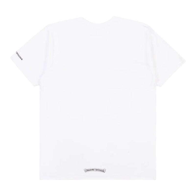 Chrome Hearts Neck Love You Logo T-Shirt White