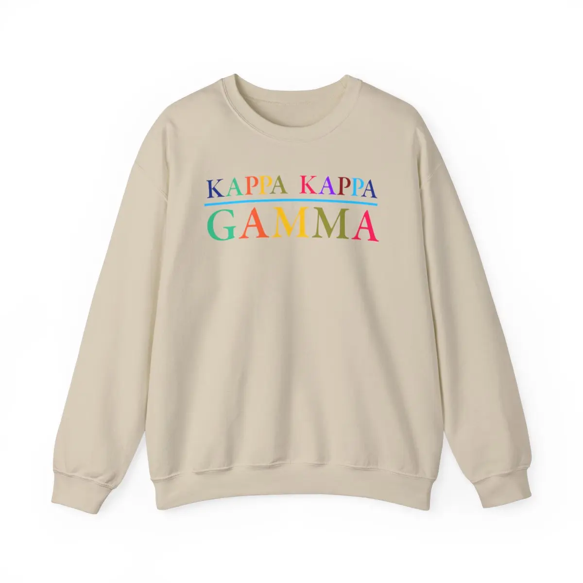 Kappa Kappa Gamma Colors Upon Colors Crewneck Sweatshirt