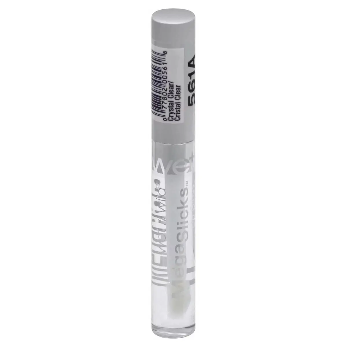 wet n wild MegaSlicks Liquid Lip Gloss, Ultra-Glossy Vitamin-E Enriched Tinted Makeup, Moisturizing, Shine Enhancing, Smoothing, Firming, Cruelty-Free Vegan Cosmetic for All Skin Types - Long-Lasting, Camera Ready (Crystal Transparent Carded)