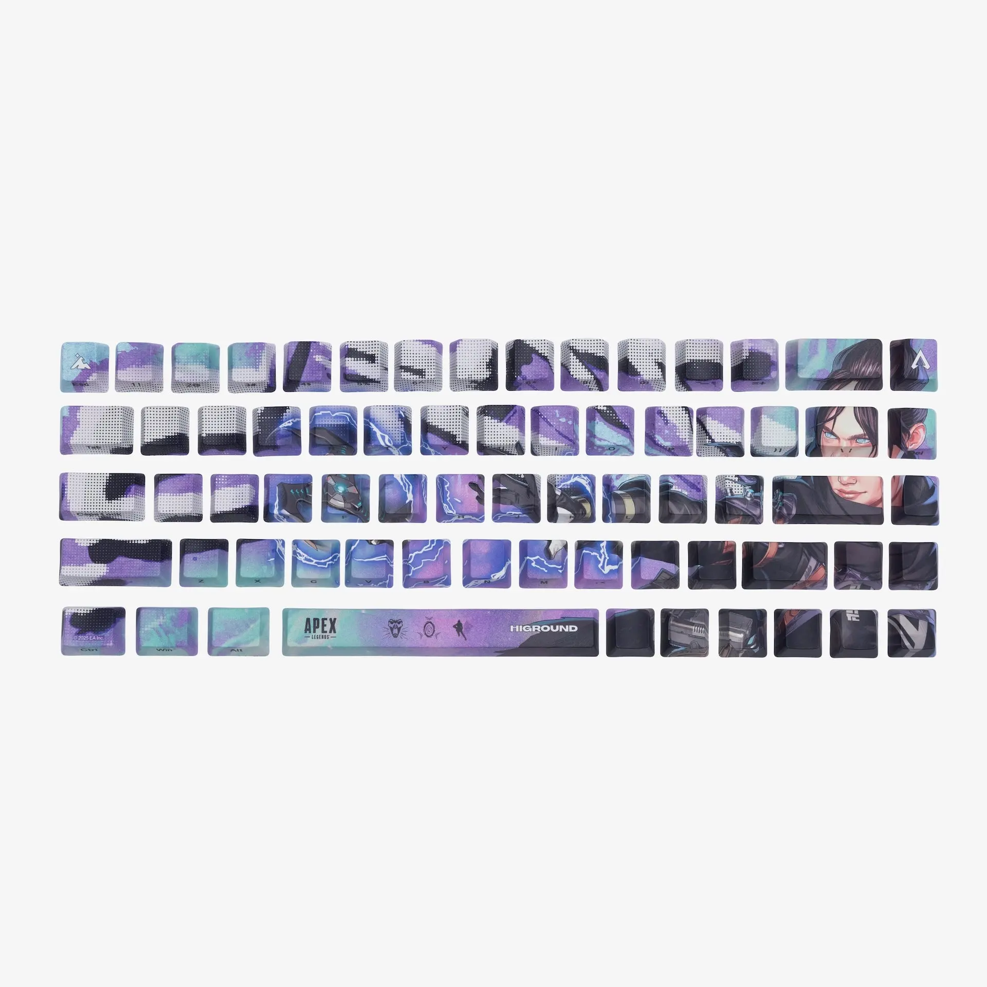 Apex Legends™ | Higround 68 Keycaps Set - Wraith
