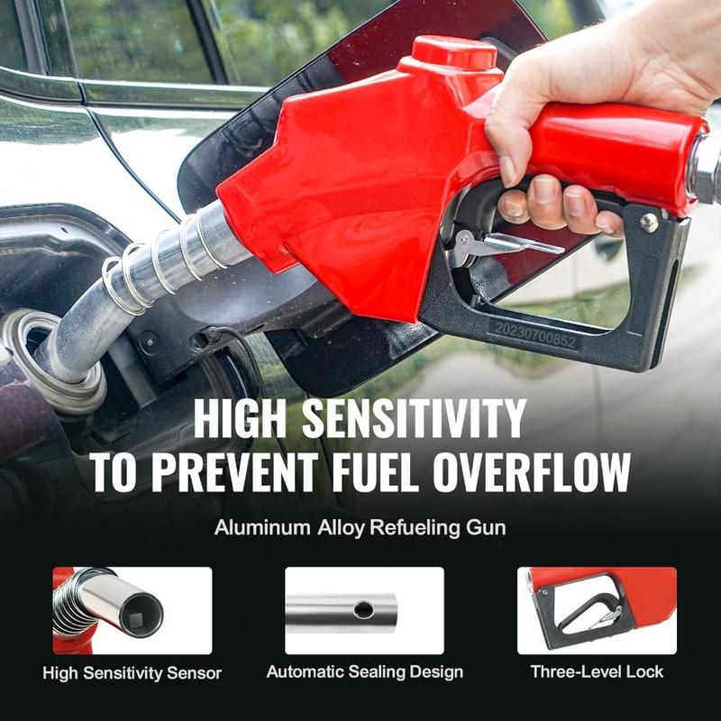 VEVOR Grease Hose Reel, 1/4x 50', MAX 5800 PSI Long Retractable Grease ...