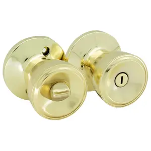 WorldWide Sales Online Polished Brass Privacy Door Lock – Door Locks, import_2021_10_29_212114
