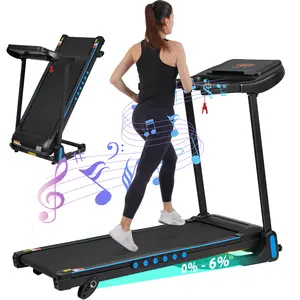 【SAVEYOUR】3.0 HP Folding Incline Treadmill – 350 lbs Capacity, 10 MPH, Bluetooth Speaker, USB & Type-C Charging for Home Use