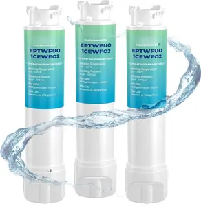 Replacement for EPTWFU01 Water Filter Compatible with fri*gidaire water filter, Fit for Pure Source Ultra II,EWF02, 012505454226, 4562222,3pack,by