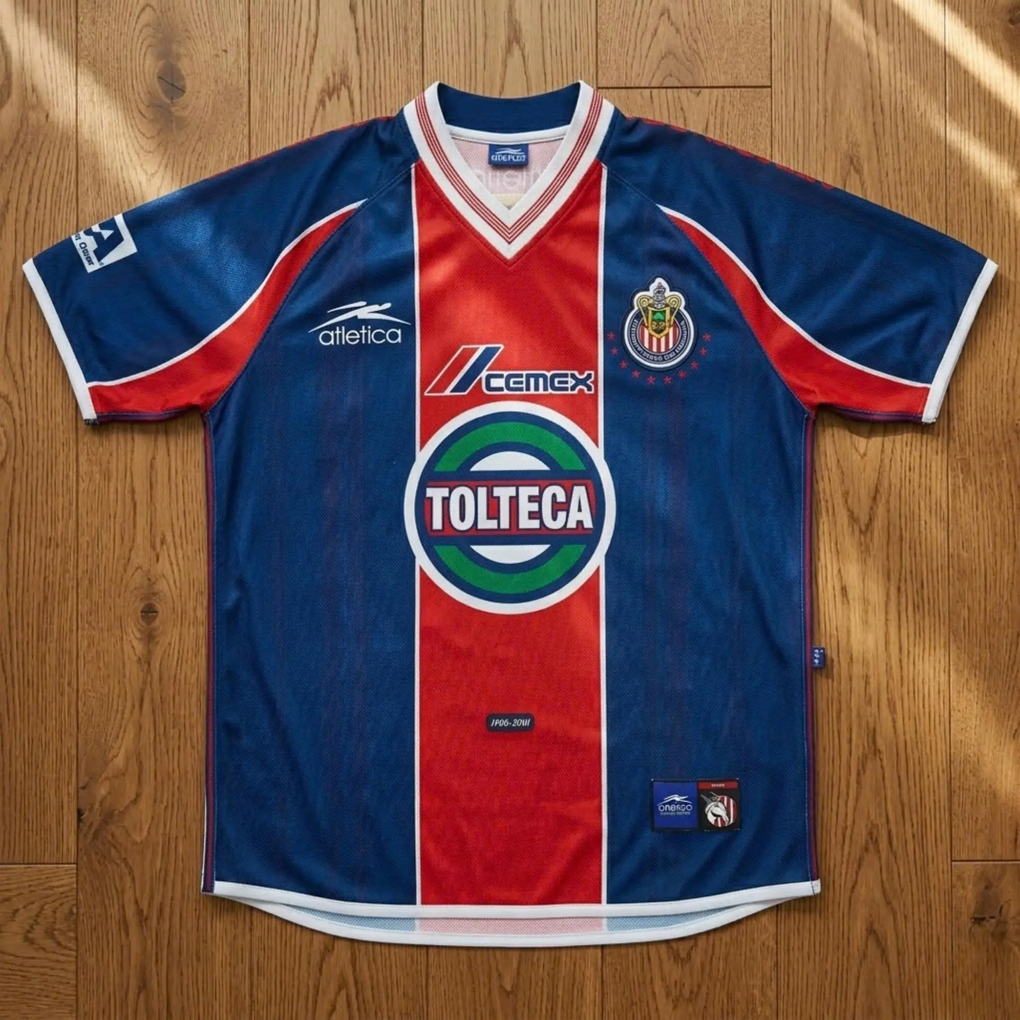[Sale] Chivas de Guadalajara 2000-01 Third Soccer Jersey - Full Print Logo