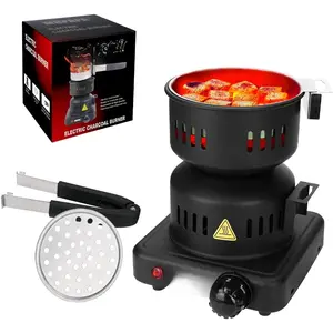 Hookah Coal Burner -  Electric Charcoal Starter, Electric Stove ETL Approved Durable Multipurpose Electric Stove 120v~600w,Overheat Protection Hookah Coconut Coals Burner