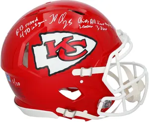 Jamaal Charles Kansas City Chiefs Autographed Riddell Speed Authentic Helmet with Multiple Inscriptions - Limited Edition #1 of 10 - Fanatics Authentic Certified