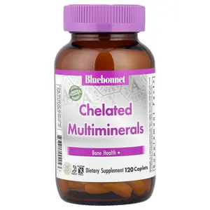 Bluebonnet Nutrition Chelated Multiminerals, 120 Caplets