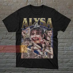Vintage Alyssa Liu Shirt Unisex Bootleg T-Shirt - 90s Retro Graphic Tee SR186
