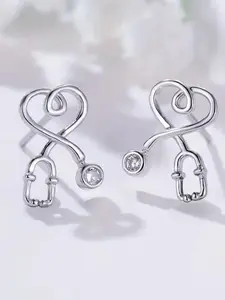 Medical Series Simulation Stethoscope Earrings, Unique Medical-Themed Jewelry, Perfect Gift for Healthcare Enthusiasts
