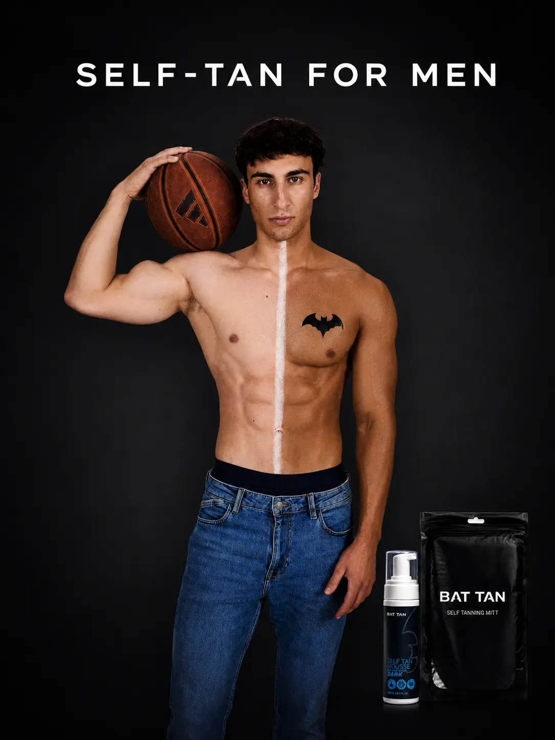 At-Home Self-Tan Kit - Streak-Free Body Self-Tanner Mousse, Application Mitt, Beauty & Personal Care Essential, Body Care, Flawless Smooth Finish