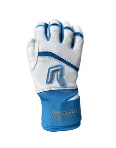 Dingers Series Caribbean Blue Long Cuff Batting Gloves