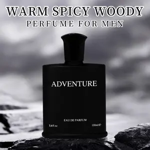 Long-Lasting 3.4fl Oz Men's Eau De Toilette - Bergamot, Black Currant & Pineapple Scent for Daily Wear & Special Occasions