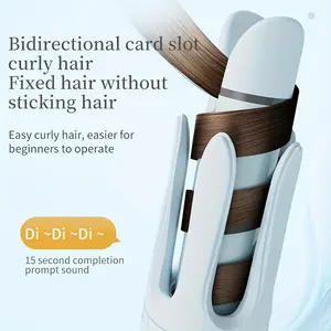 [Rapid Heating Hair Styler] 2in1 Hair Straightener Hair Curler - 32mm/1.25in Wavy Hair, Four-speed Temperature Rapid Heating, Carbide Gas Ceramic Coating, Negative Ion Hair Care, Automatic Power Off, Suitable For All Kinds Of Hair Professional Styling,