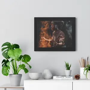 Fire CanvasCrafts: Elevate Your Walls with Canva-Framed Artistry and Decor Elegance