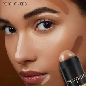 Multi-Functional Contouring Foundation Stick，Full Coverage Matte Concealer for & Dark Spots, Lightweight Non-Cakey Formula