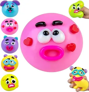 NEW Smushers Squishy-Curiosities Smushers Dog Face Swap Squishy,Soft Slow Rising Stress Relief for Stress & Anxiety Relief, Cute Dog Face Sensory Fidget for for Adults Anxiety Relief #SAT