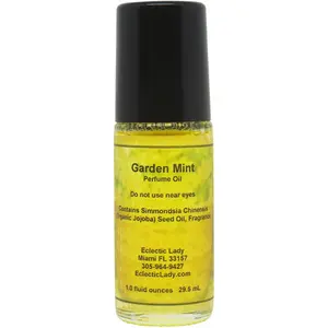 Garden Mint Perfume Oil - Portable Roll-On Fragrance