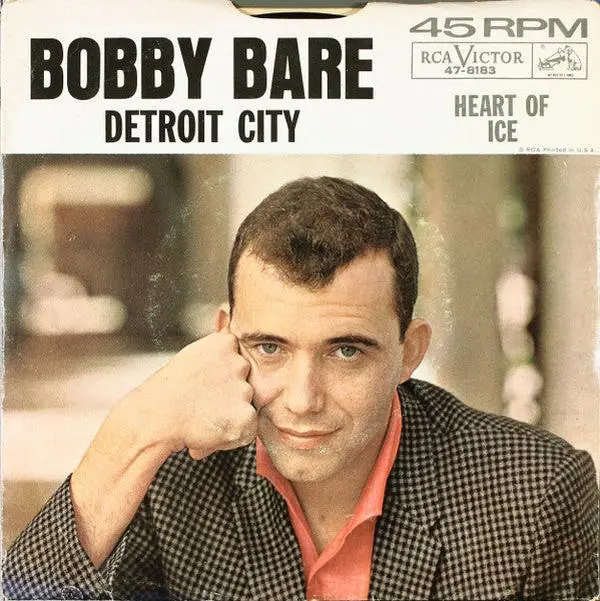 Bobby Bare - Detroit City / Heart Of Ice (7", Roc)