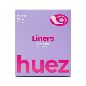 huez Daily Freshness Panty Liners - 40 Count