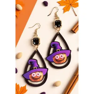 Wicked Pumpkin Earrings