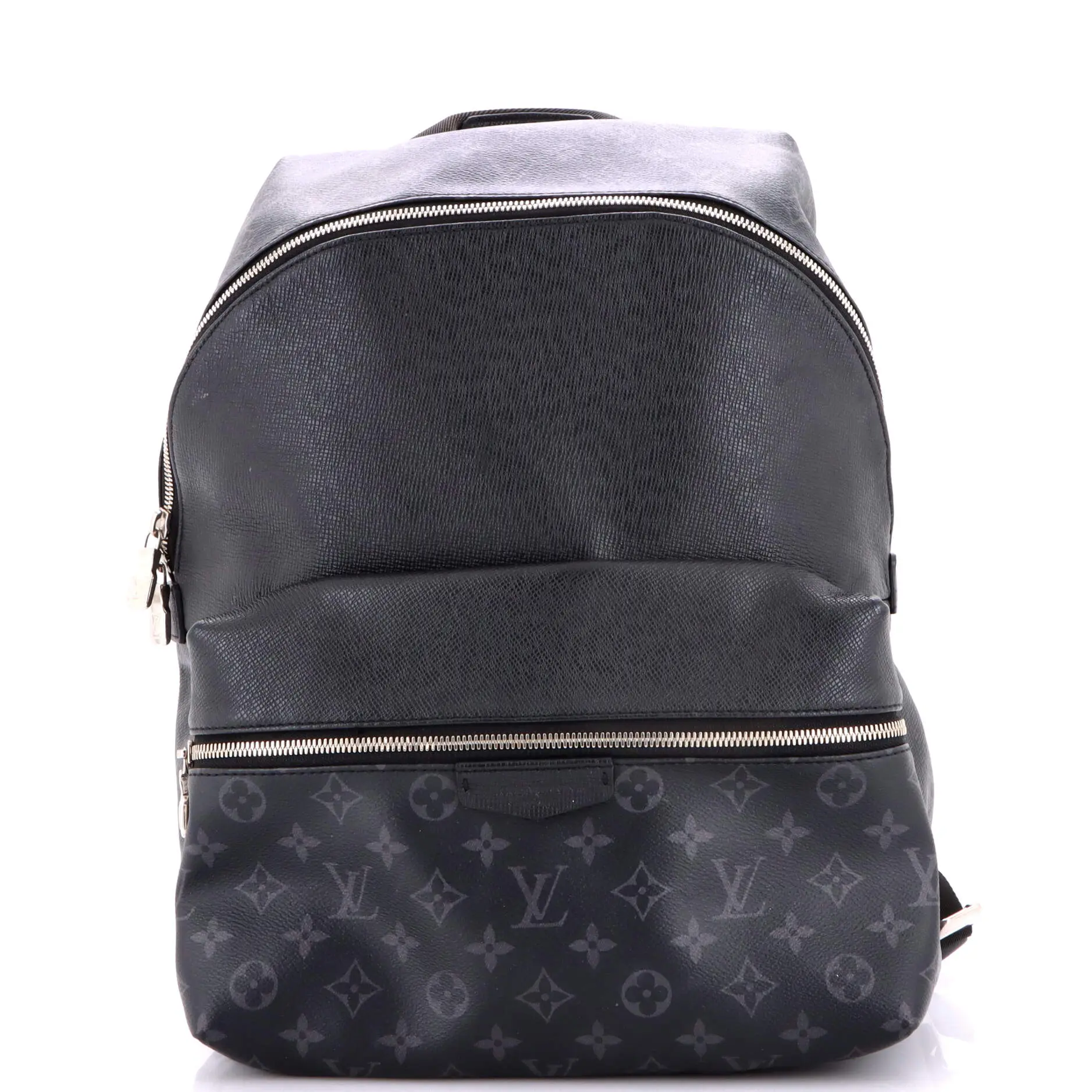 Pre-owned Louis Vuitton Leather Backpacks Discovery Backpack Monogram Taigarama PM by Rebag