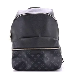 Pre-owned Louis Vuitton Leather Backpacks Discovery Backpack Monogram Taigarama PM by Rebag