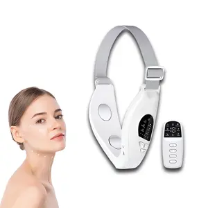 6 in 1 Multifunctional V-Face Massager, Electric V-Face Shaping Tool for Women, 18 Intensity Levels, 5 LED Colors, for Face Skin Care and Massage