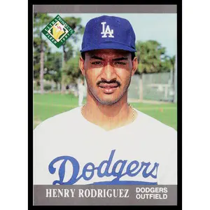 Henry Rodriguez 1991 Ultra #386 RC Los Angeles Dodgers
