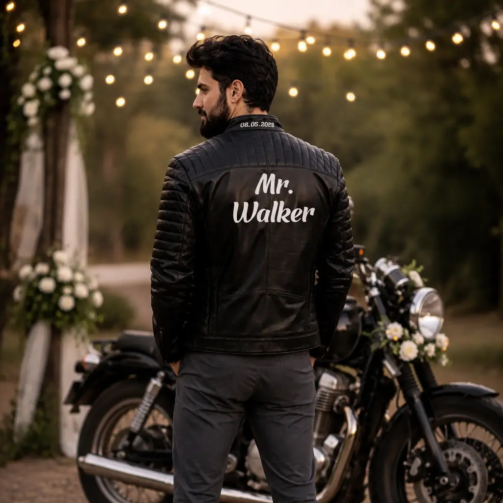 Men's Custom Leather Jacket