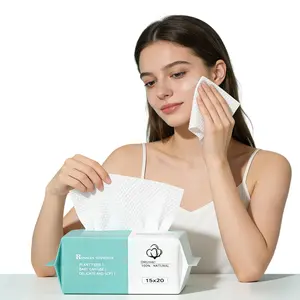 Disposable Face Towels, Single Use Tissues, 1/2/4 Packs Face Towelettes for Washing & Drying, Soft Dry Wipes Facial Tissue for Travel, Camping, Home Hand Wipes and Other Outdoor Activities Use, Napkin, Korean Facial Cleansing Cloths