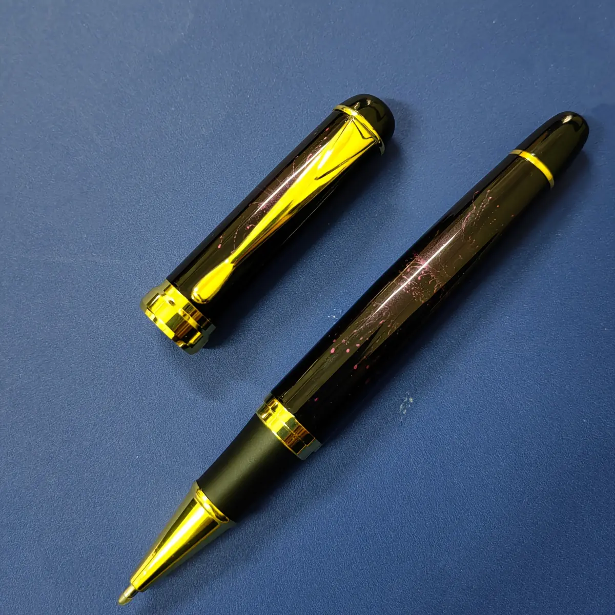 Purple Gold Clamp (Fireworks Theme)