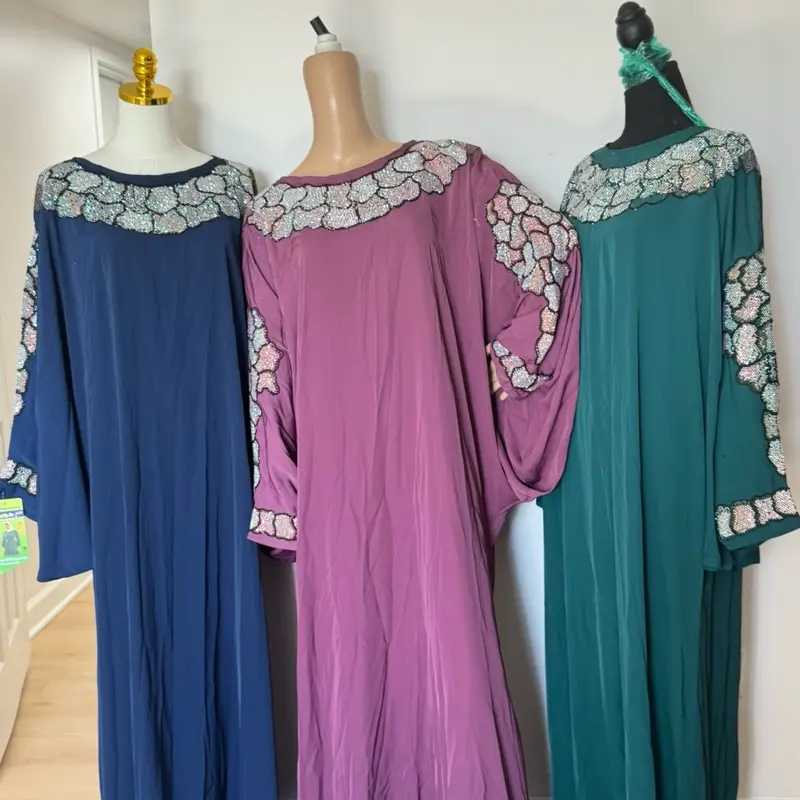 Elegant 2-Piece Abaya Set
