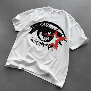 Big Eye T-Shirt, Gifts Shirt, Unisex Vintage Graphic Tees Gothic Grunge Y2k Emo Scene Amity Affliction Style Clothes Men Women Streetwear