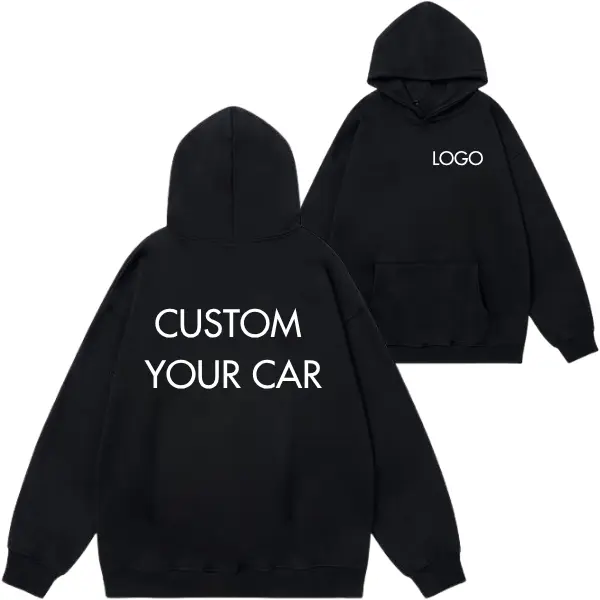 Custom Car Hoodie, Custom Car Sweatshirt, 2side Your Vehicle On A Pullover, Personalized Car Graphic Top, Unisex Cotton Blend, Classic Fit, Retro Style, Gift For Car Lovers