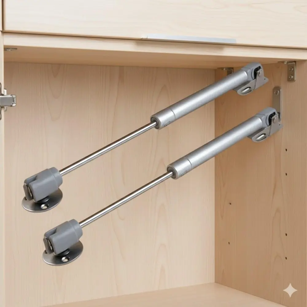 Upgraded Silent Black Graphite Hydraulic Heavy Duty Soft Close Hinge for Home Kitchen Cabinet Bathroom Wardrobe Office Furniture Durable Stable Sliding Door Hardware Multi-Function Buffered Hinge