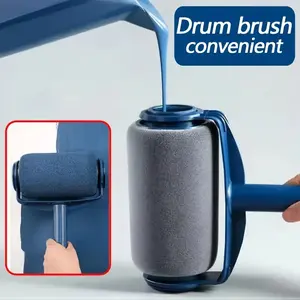 Multifunctional Self-Adhesive Paint Roller Brush, Large Wall Latex Paint Brush, Ideal Home Renovation Tool for Painting, 1 Piece