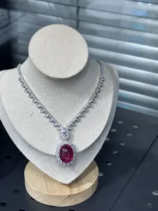 Rose(11889)gc.Ruby necklace