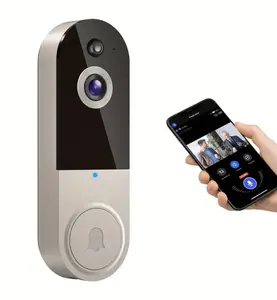 Wireless Security Outdoor System with Smartphone App Control and Camera Function for Outdoor Monitoring